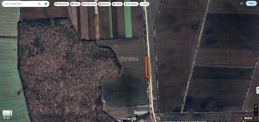 Teren cu deschidere de 90ml la DN1 A  ideal investitie showroom, depozit - 2