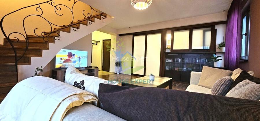 Apt. DUPLEX 4 camere, in vila P+1+M, 2 locuri de parcare, Bucurestii Noi - 3