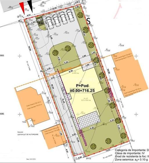 Vanzare teren 1000 mp cu autorizatie pentru casa individuala, zona Salicea, Cluj - 6