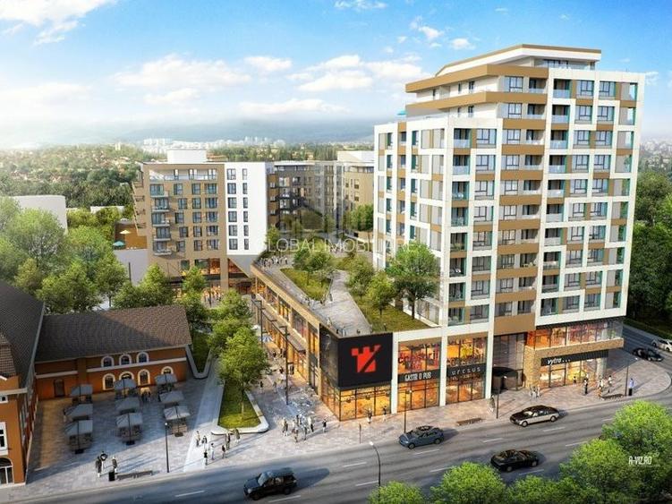 Penthouse 3 camere Lux , TOTUL NOU, parcare terasa zona Platinia Mall - 16