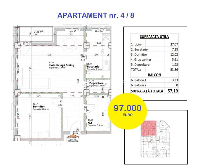 Apartamente Premium Bloc Nou | VASLUI | FARA COMISION! - 4
