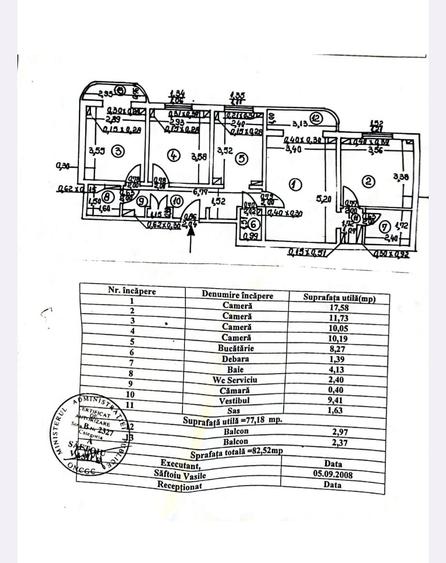 Rahova Margeanului apartament 4 camere cu centrala proprie, bloc izolat termic - 12