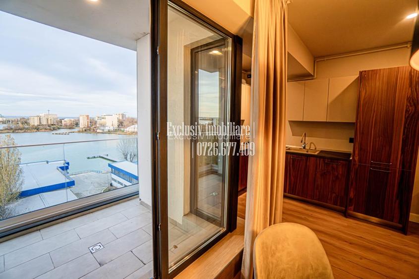 Vedere FRONTALA la Lac! AP de LUX cu 2 cam - Parcare Subterana - Aviatorii Lake - 3