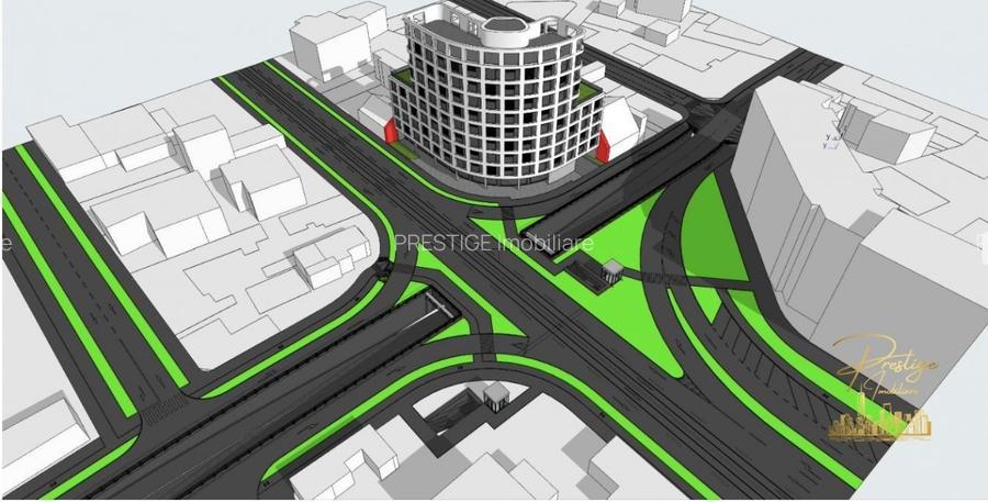 Proiect de bloc aprobat P+11, CUT 4,5 Ultracentral - Bd. Decebal - 2