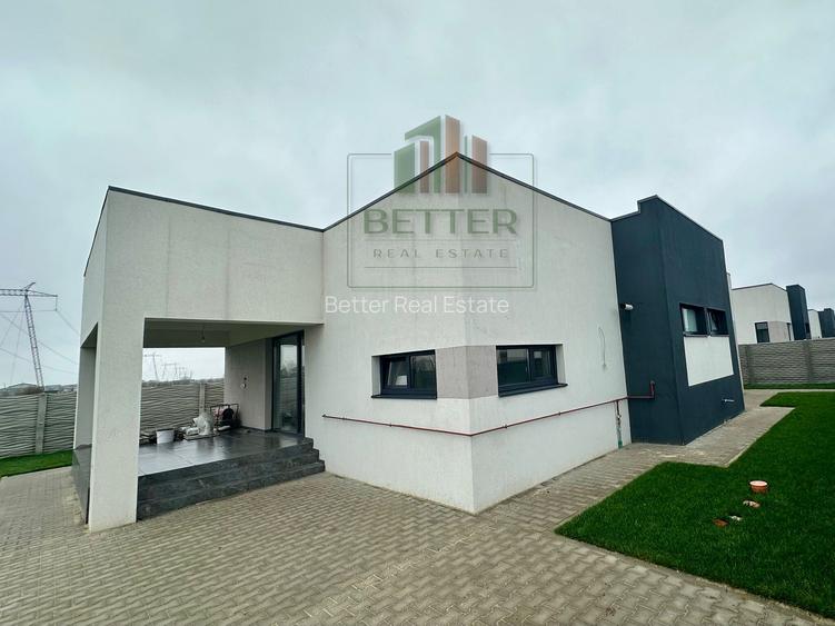 Casă parter modernă de vânzare – Comuna Berceni, 4 camere, teren 550 mp - 2