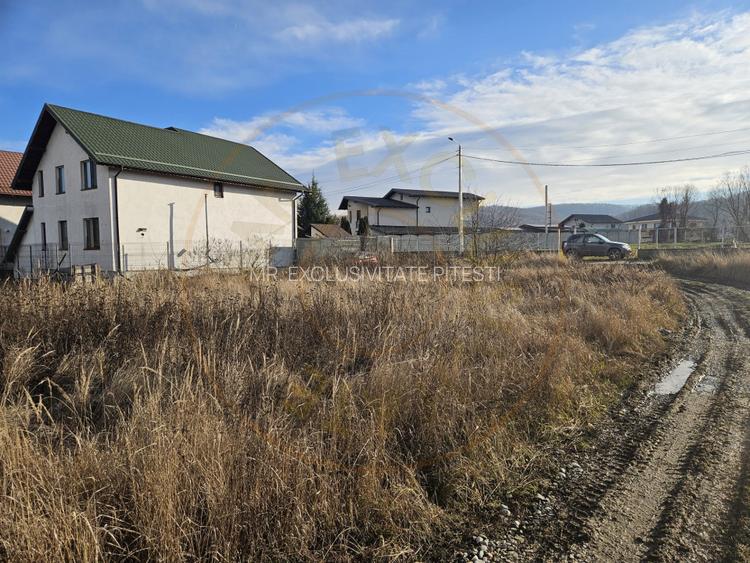 Teren 1.250 mp, toate utilitatile – Bascov, Valea Ursului, AG - 6