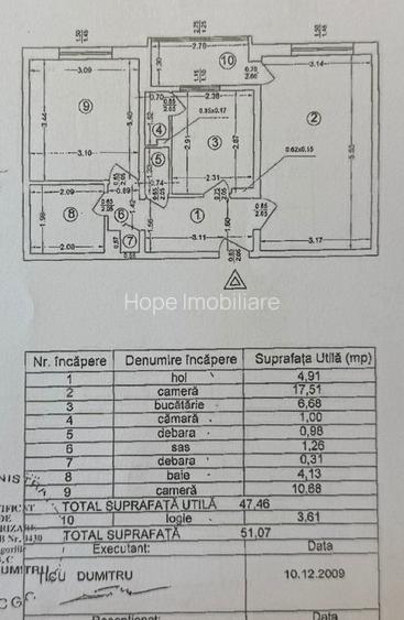 Basarabia-Cernauti-Apartament de 2 camere cu centrala proprie - 5