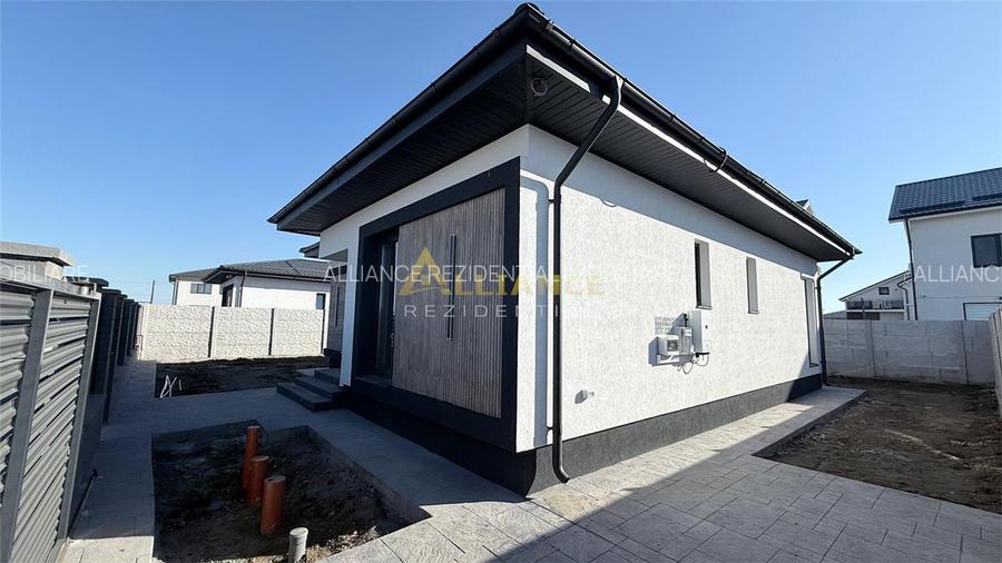 Casa Individuala pe Parter - 4 camere + teren 370 mp - 2