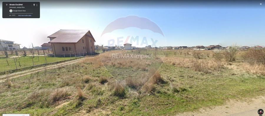 Teren de vanzare pentru casa, 621mp Ilfov Domnesti str Ciocarliei - 8