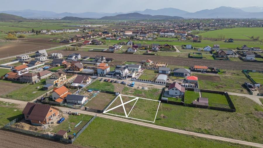 Parcelă pentru Locuință pe strada Uranus, Bod – Teren cu PUZ Aprobat - 4