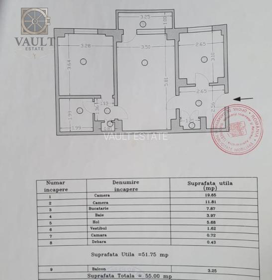 Apartament 2 camere - bloc reabilitat - Trafic Greu - 1