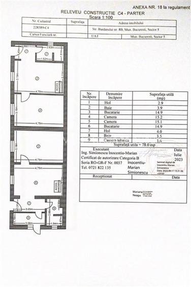 Casa pentru 2 familii - 4 camere  - 2 bucatarii - Soseaua Salaj - 0% comision - 19