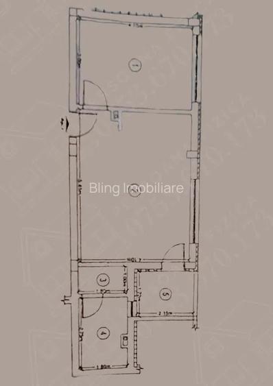 Apartament cu 2 camere, 41 mp, parcare, zona VIVO - 7