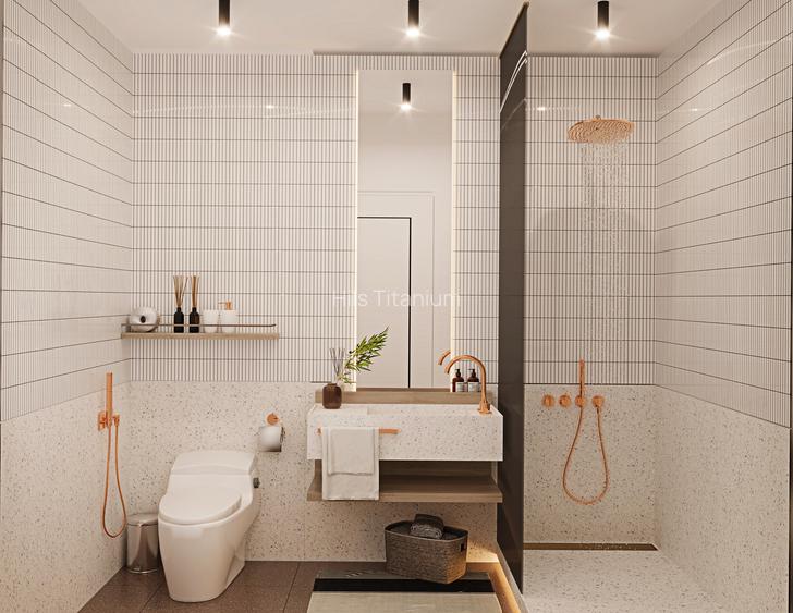 Duplex 4 camere tip 2 cu terasa | HILS Titanium Ansamblu rezidential nou - 8