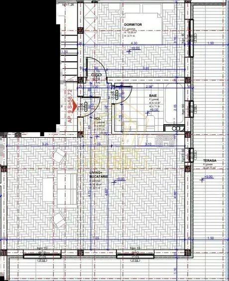 Apartament nou cu 2 camere si terasa 25mp | Torontalului - 10