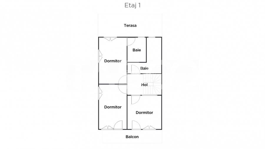 Casa intabulata 5 camere 3 bai - pivnita - terasa - COMISION 0 - 2