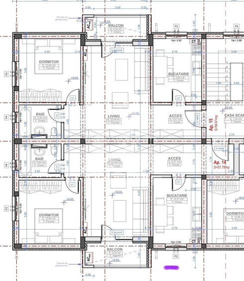 Apartament nou cu 2 camere, bucatarie inchisa, Calea Urseni