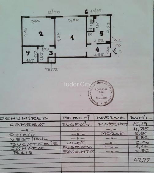 Apartament  2 camere mobilat/utilat, Calea Grivitei - Piata Chibrit! - 9