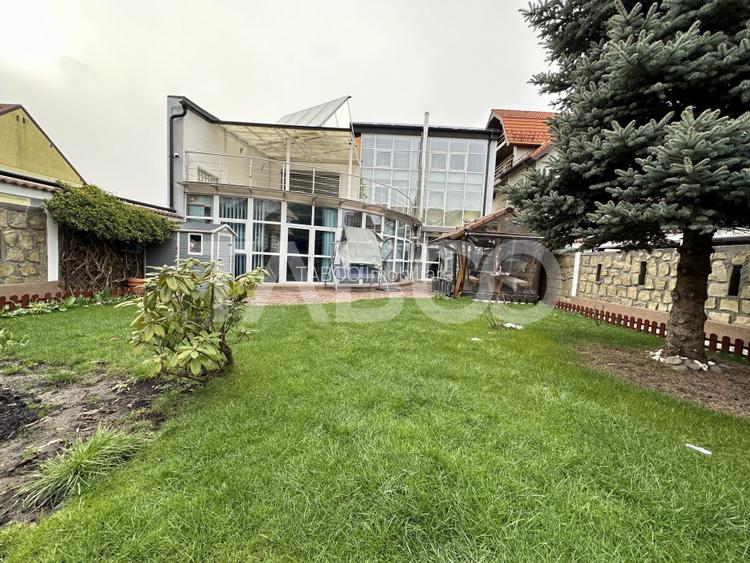 Casa tip californian cu crama piscina sauna garaj teren liber 250 mp - 9