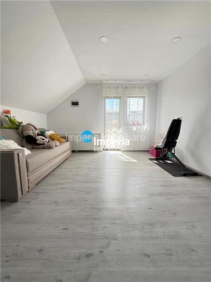 Casa superba 4 cam, mobilata, teren 509 mp, terasa, Lunca Cetatuii Iasi - 11