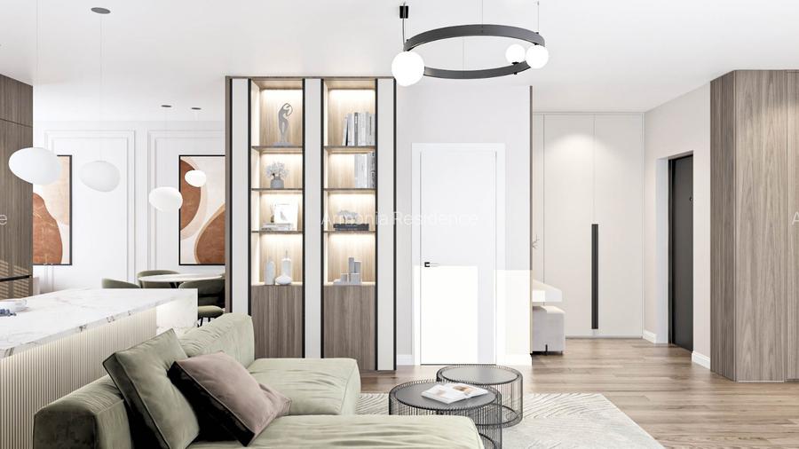 Apartament spațios 3 camere în Tractorul, balcon  de 13,03 mp– ARMONIA RESIDENCE - 7