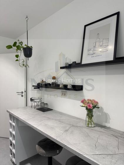 Apartament 2 camere decomandat -Mobilat Modern- Metrou - Parcare - 11