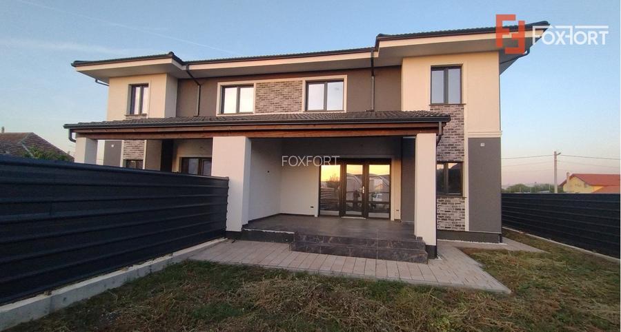 Duplex 5 camere, Becicherecu Mic - Garaj, terasa, Interior la Rosu - 27