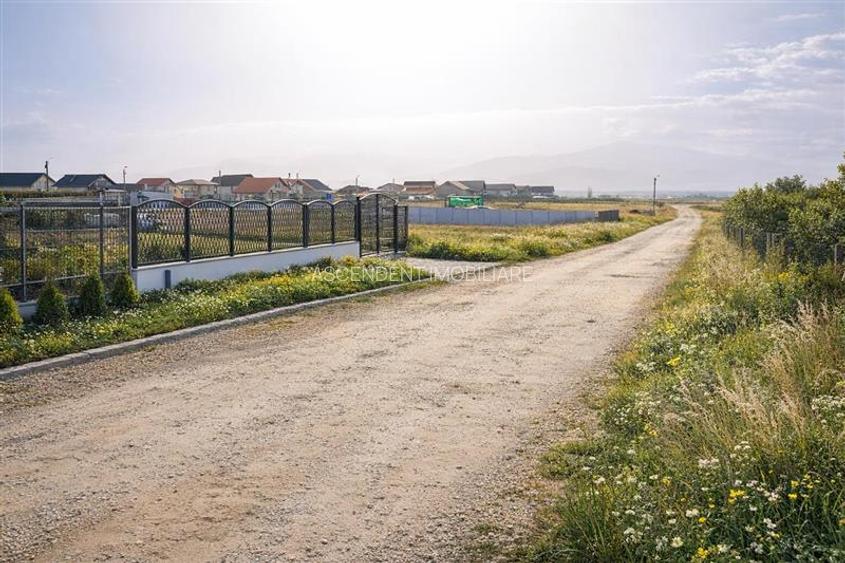 800mp teren intravilan, ingradit, cu facilitati, Bod, Brasov - 5