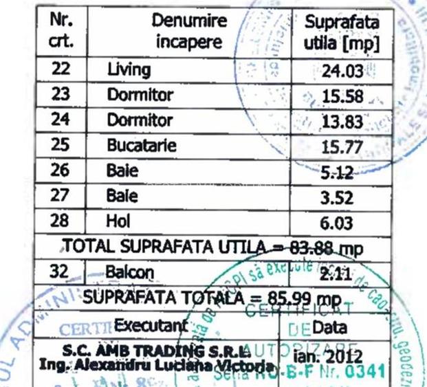 3 CAM.DEC.MOB UTIL ET1/3 BOXA LOC PARCARE SECT 1 BUCURESTII NOI METROU LAMINORUL - 30