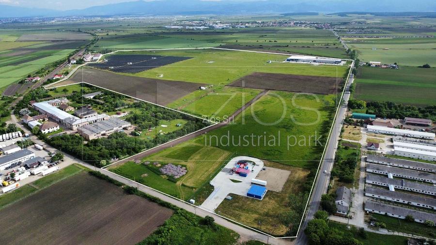 Teren industrial de vânzare intravilan, PUZ, utilități, drum asfaltat - 2