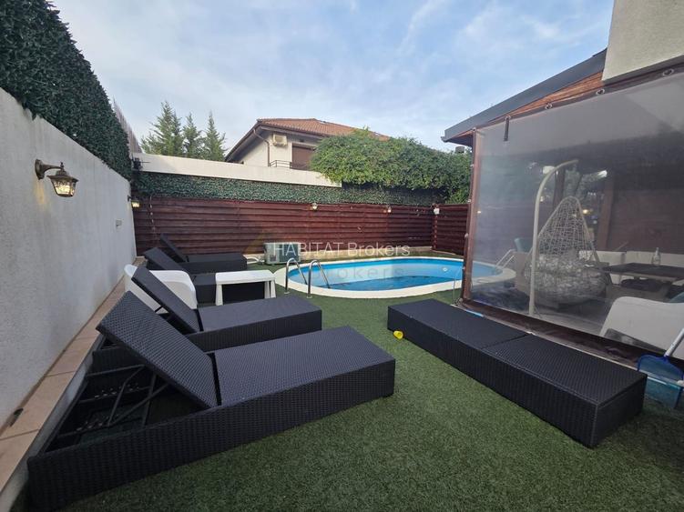 Vilă  cu mansardă, piscină și design modern – Tunari - 35