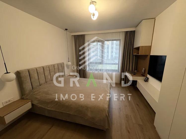Apartament ultrafinisat de inchiriat, 2 camere, balcon, parcare, zona Garii - 2