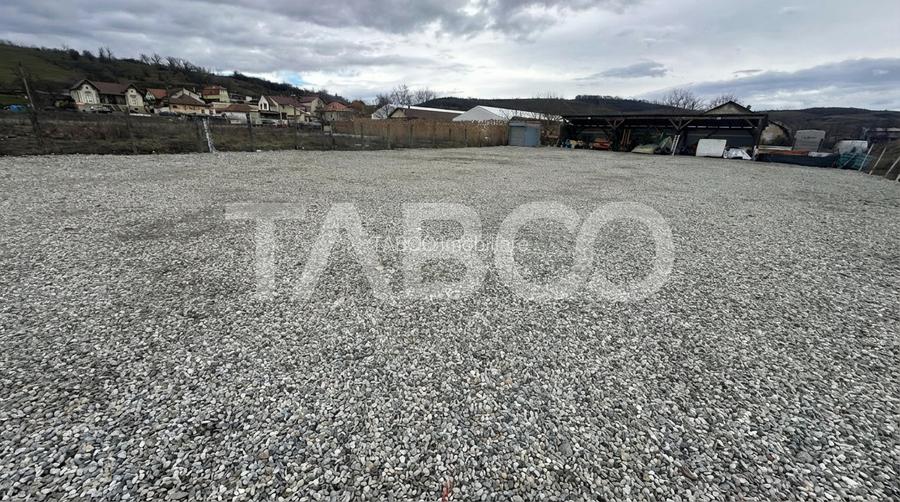 Teren de inchiriat 2000mp acces direct din drum asfaltat Viile Sibiulu - 3