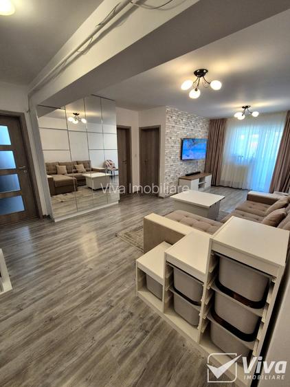 Str. Pepinierii – Ap 2 camere mobilat si utilat, etaj 2, 62mp + loc de parcare - 2