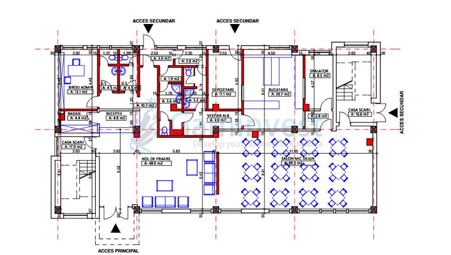 Cladire multifunctionala pentru investitie: hotel sau apartamente, Oradea,Bihor - 5