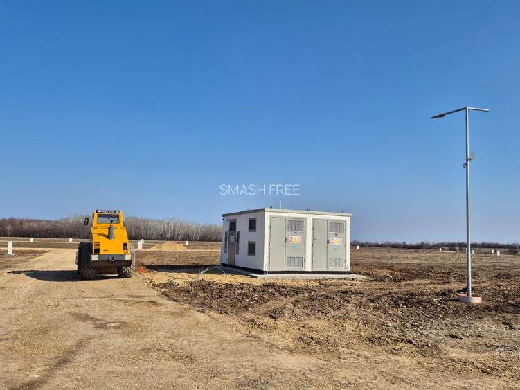 Loturi de teren 638 mp - curent tras la teren - Crevedia - 3