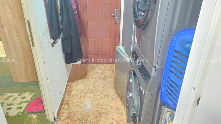 Vand garsoniera in Deva, zona Eminescu (Micro 15), parter inalt, mobilata - 7