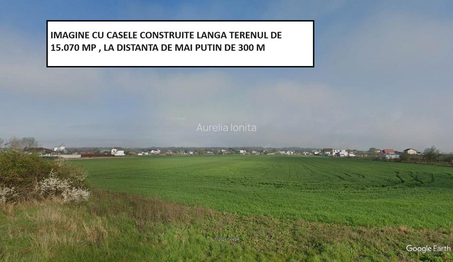 Proprietar - Teren intravilan unicat Clinceni - 15.070 mp - 14 euro/mp - 5