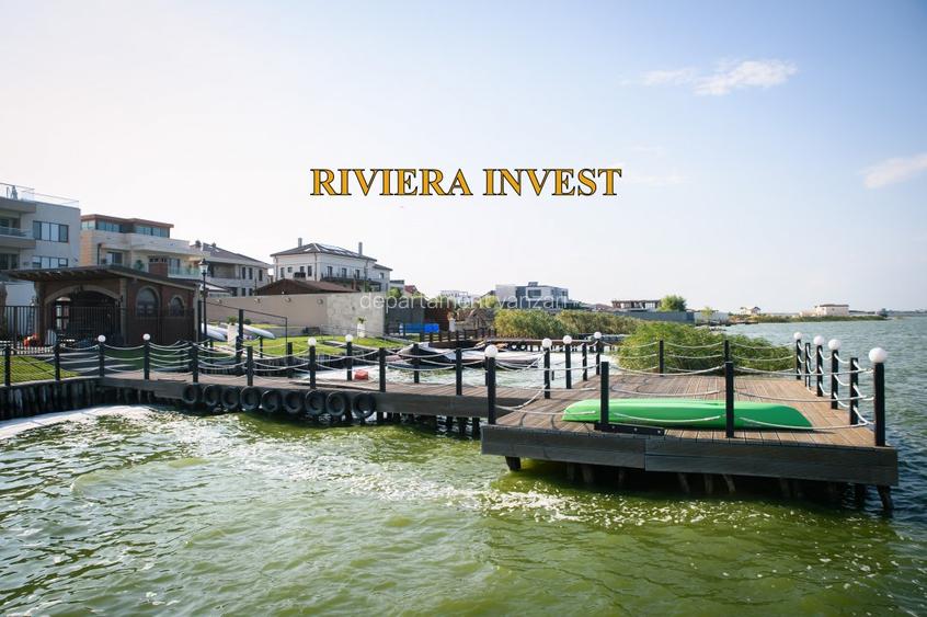 Ovidiu Sud-Vila de lux cu piscină și ponton situate pe malul lacului Siutghiol - 17