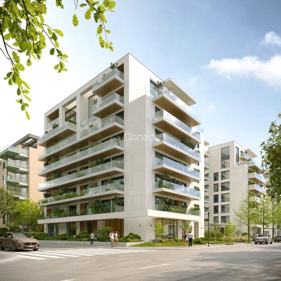 Vedere spre parc - apartament 4 camere de vânzare - zona Domenii - 2