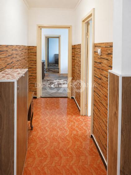 Apartament 2 camere semidecomandat de vanzare, centrală proprie, strada Mioriței - 3