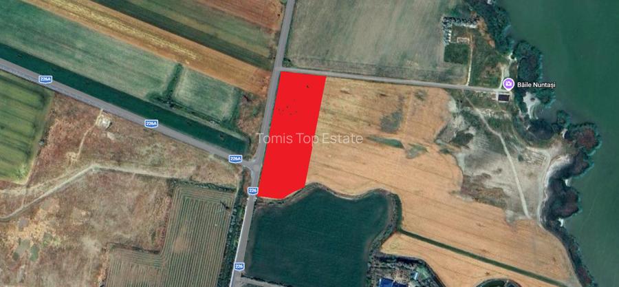 Teren intravilan de vânzare cu dubla deschidere de 277ML la Drum Judetean - 2