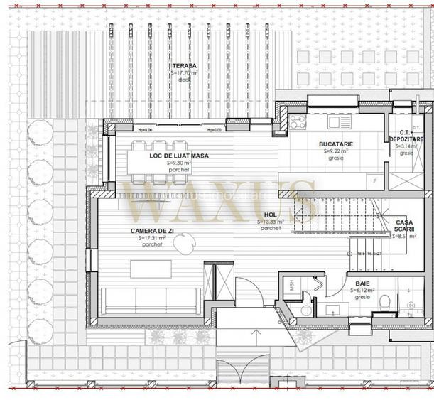 Duplex de vanzare cu 4 camere, 130 mp, zona Terra, Floresti! - 7