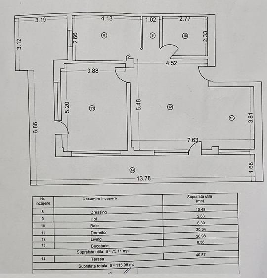 Compozitori - apartament cu potential imens