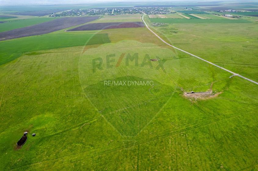 5 hectare teren agricol cu front la șosea, zona Sântana - 6