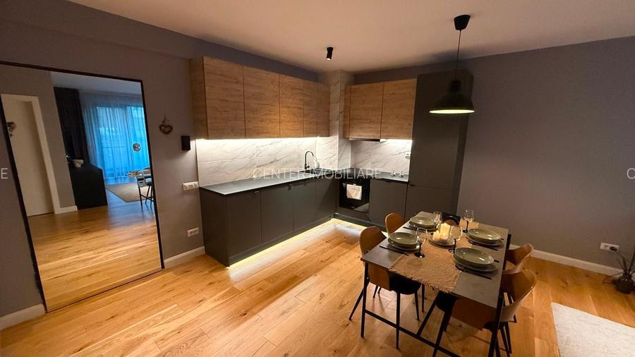 Herăstrău , 2 camere în zona exclusivistă, 65 mp, etaj 2, terasa - 4