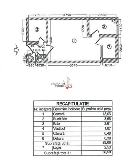Garsoniera semidecomandata 3 la minute  metrou Iancului - 7