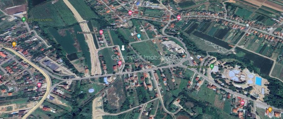 Teren intravilan pentru pensiune , la 2 minute de Strandul Venus, Baile 1 Mai - 6