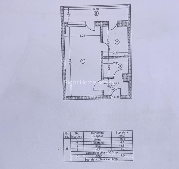 Garsoniera - Popesti Leordeni-Metrou-Mutare Imediata - 1
