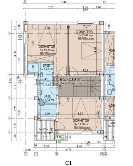 Triplex modern 4 camere Pantelimon Penny curte 250 mp terasa Mobilat - 10